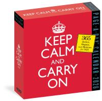 Keep Calm and Carry On Page-A-Day® Calendar 2026